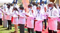 MKU's First-Ever Medicine Students Take Hippocratic Oath, Proceed to Internship