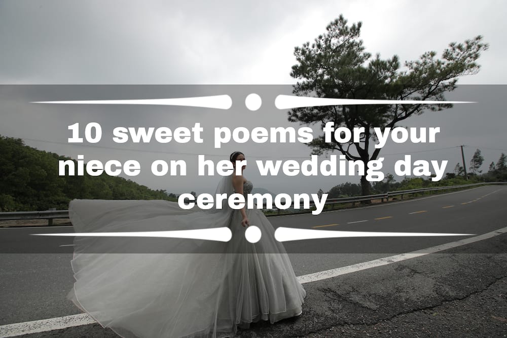 Poems for your niece on her wedding day