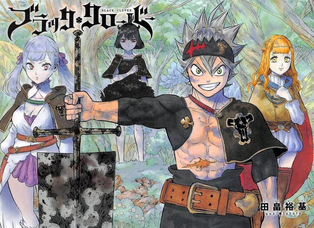 all black clover.