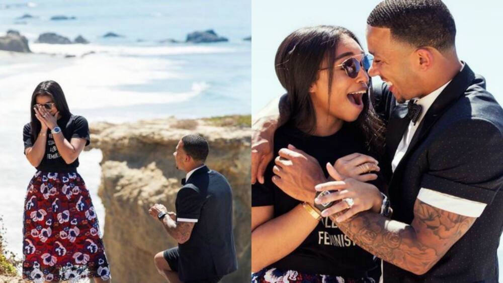 Steve Harvey's Daughter Lori Harvey Is Engaged To Mephis Depay!