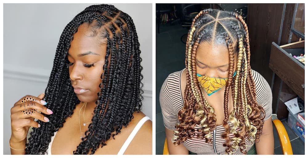 what hair can I buy to change my knotless braids to goddess braids