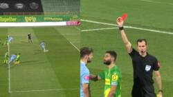 Football Star Sent Off for Taking Penalty Wrong Way in Bizarre Decision