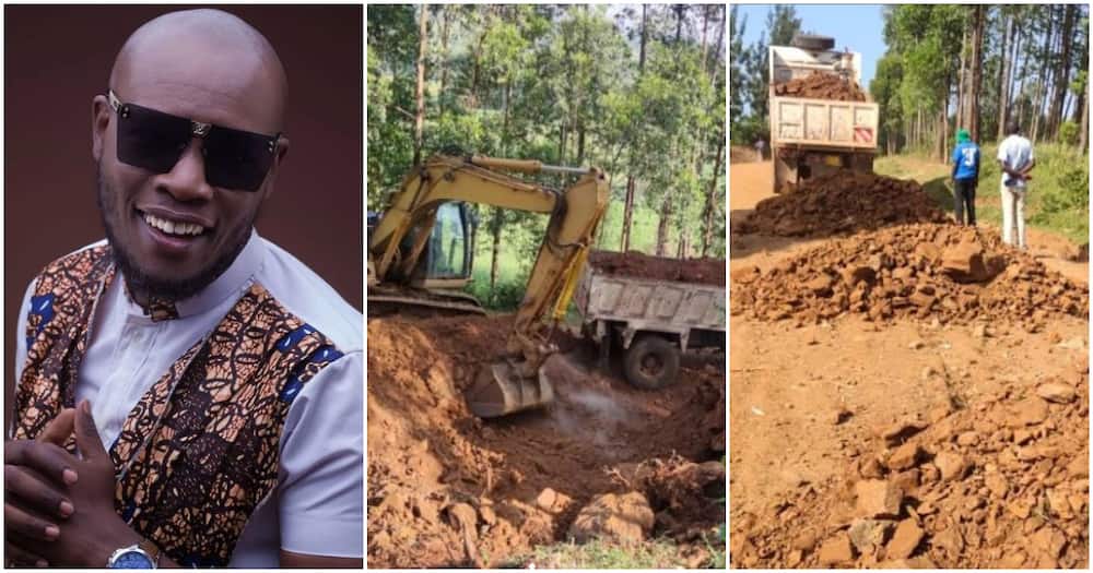 Daddy Owen Discloses He Ventured into Road Construction When Pandemic Hit, Asks Artistes to Diversify