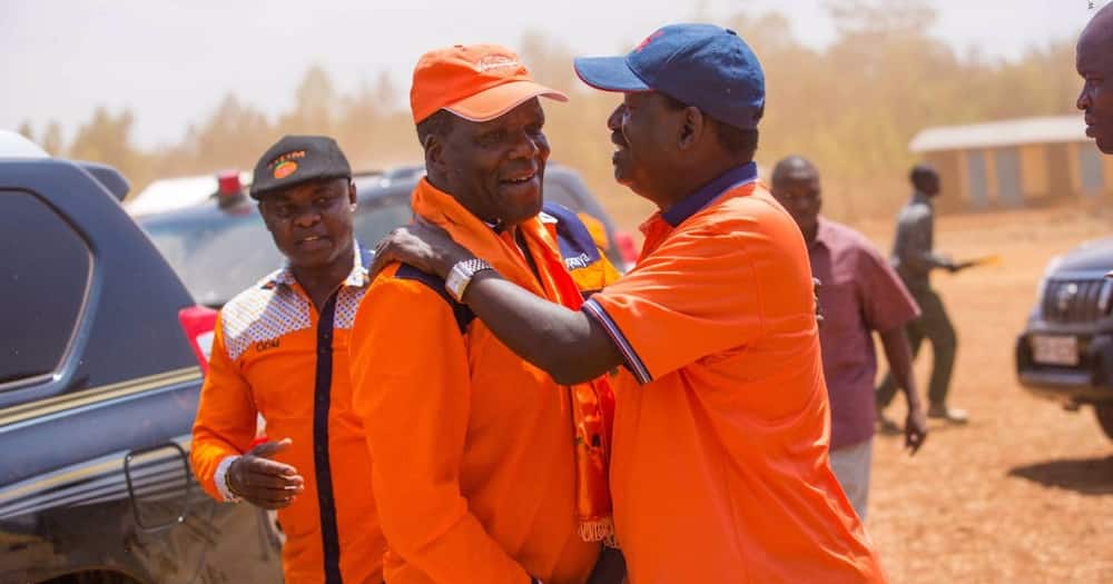 Raila Odinga Vows to Reward Governor Oparanya's Loyalty if He Wins Presidency.