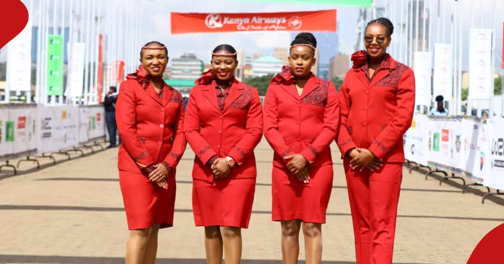 Kenya Airways staff are detained in Congo.
