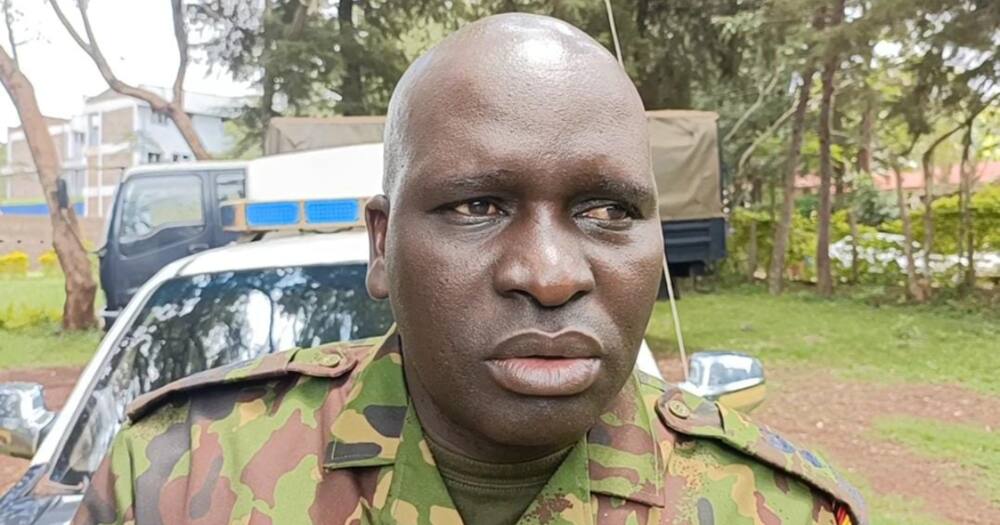 Kirinyaga West Sub-County Police Commander Moses Koskei
