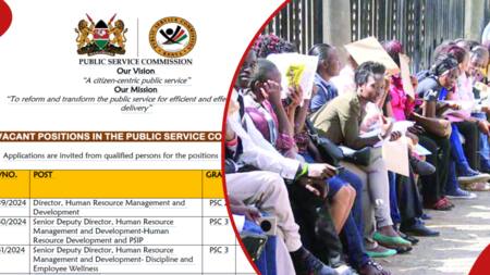 Public Service Commission Announces Job Vacancies, Salaries KSh 400k to KSh 600k