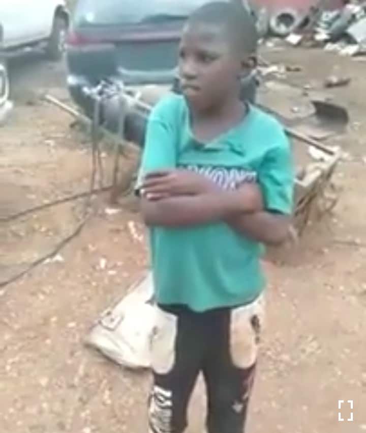 Boy who was rescued for superb commentary skills back to the street