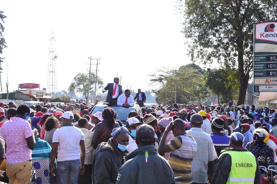 Musalia Mudavadi pulls crowd in Nyeri as he restates intentions to succeed Uhuru