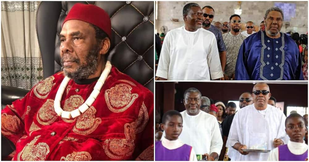 Pete Edochie is a veteran Nollywood actor.