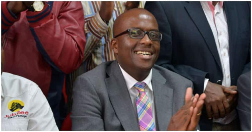 Polycarp Igathe is the Jubilee party candidate for the Nairobi gubernatorial race.