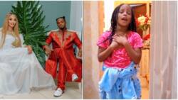Diamond Platnumz, Zari's Daughter Tiffah Leaves Fans Wowed after Dancing to Dad's Hit Song: "African Baby"