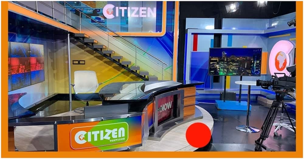 Citizen TV Studio. Photo: Citizen TV.