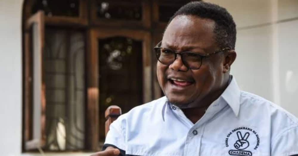 Tanzanian opposition leader Tundu Lissu has been living in exile in Belgium since November 2020.