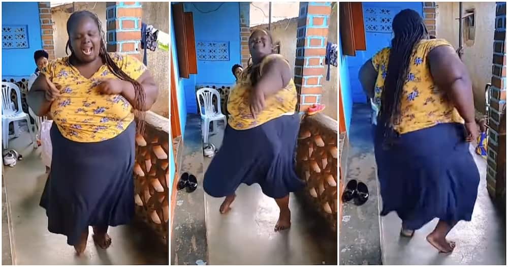 Plus size woman amazes with thrilling dance