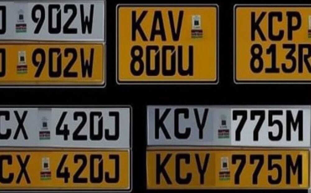 How To Get The New Generation Digital Number Plates In Kenya Tuko co ke