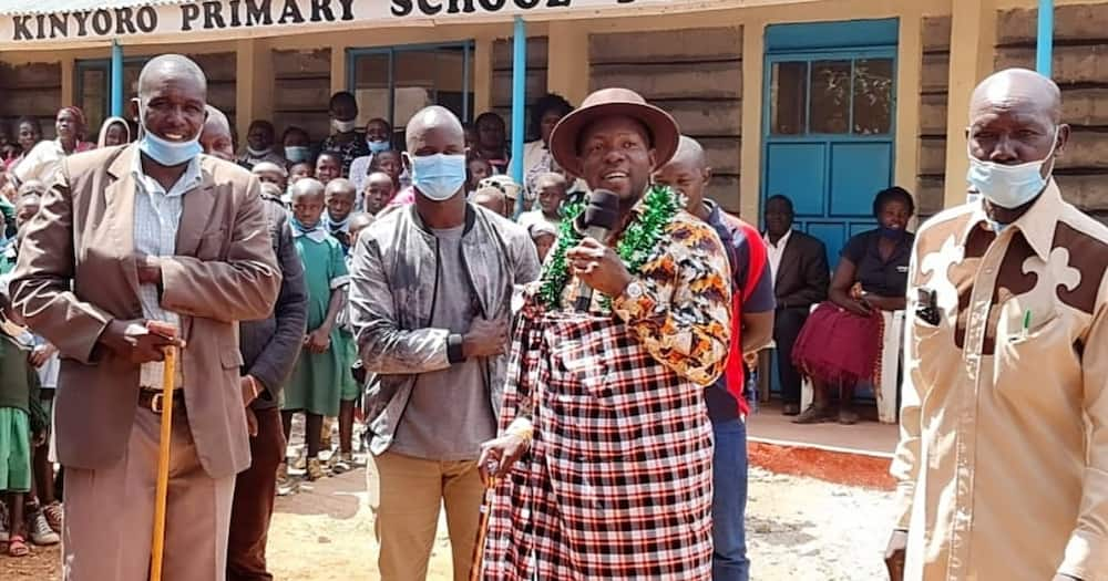 MP Amisi constructs first permanent classrooms at Kinyoro Primary since its inception in 1959