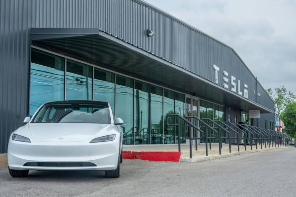 The China Association of Automobile Manufacturers has said Tesla's Model Y (pictured) was compliant with data security laws