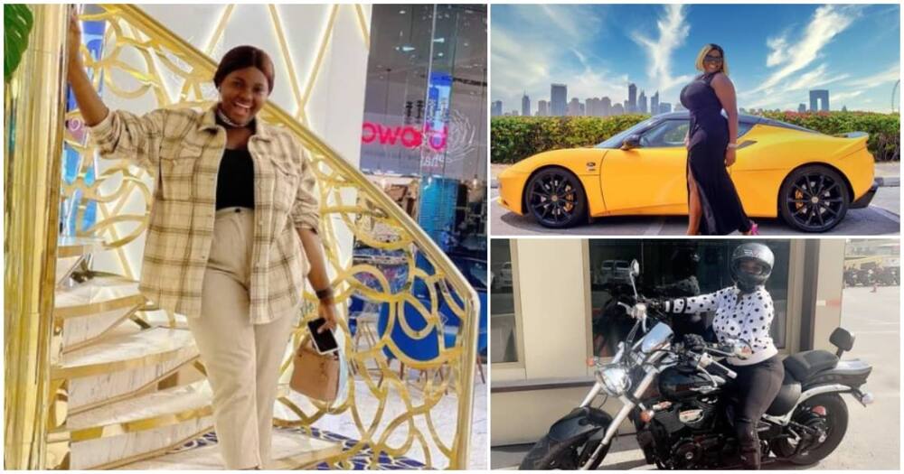 Gift Preye Solomn, 27 years old, Dubai, UAE first female delivery rider, lied to my parents, scammed N450k, agent