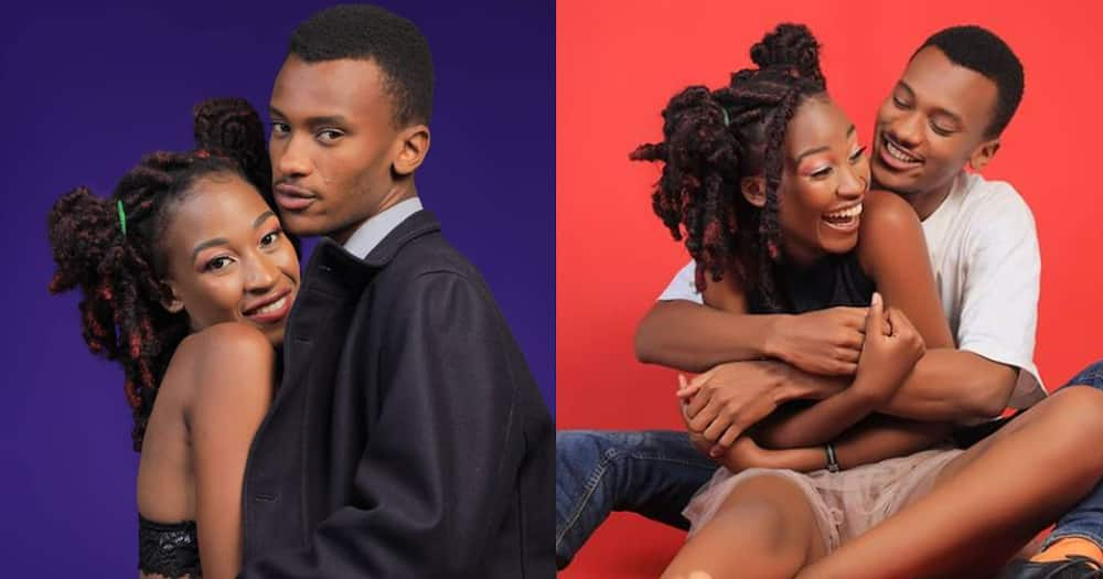 Machachari actor Tosh and his girlfriend