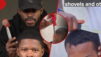 Nairobi Barber Using Hammer, Knife on Clients Says He Charges KSh 8k Per Haircut: "I Do for Content"