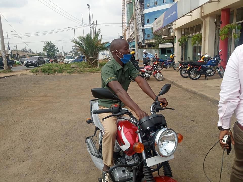 TPF contestant Alvan Love buys bodaboda for kind security guard who housed him