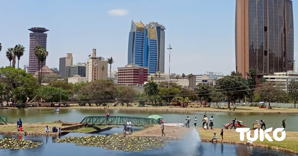 Uhuru Park. Photo:Photo: TUKO.co.ke/Roberto Muyela.