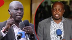 Eyebrows as Moses Kuria Shares Photo of Gachagua Shortly after Being Moved to New Docket