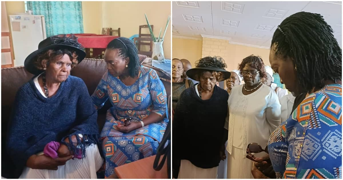 Martha Karua Visits Catherine Kasavuli's Rural Home, Condoles With Her ...