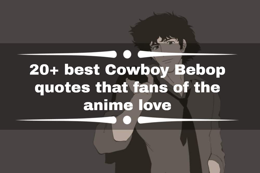 Cowboy Bebop quotes