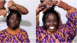 Lupita Nyong'o Aggressively Cuts Off Her Hair in Eerie Video with Her Stylist: "New Year Fever"