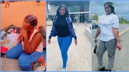 Street Hawker Transforms Beautifully as She Relocates To UK After Successfully Getting Visa