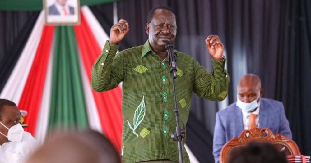 Raila Odinga.