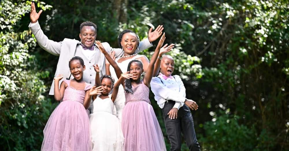 10 beautiful photos that froze the wedding between Ferdinand and Njeri in time.
