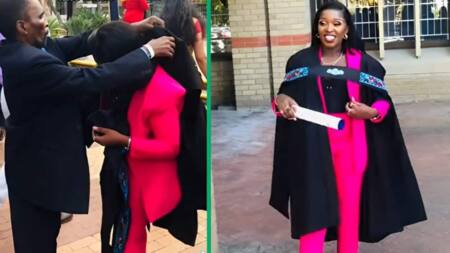 Varsity Student Appreciates Supportive Uncle on Graduation Day, Video Evokes Emotions Online