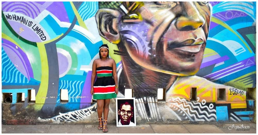 26-Year-Old Kenyan Woman Prides in Creating Crotchet Fashion Designs, Portraits Worth over KSh 40K