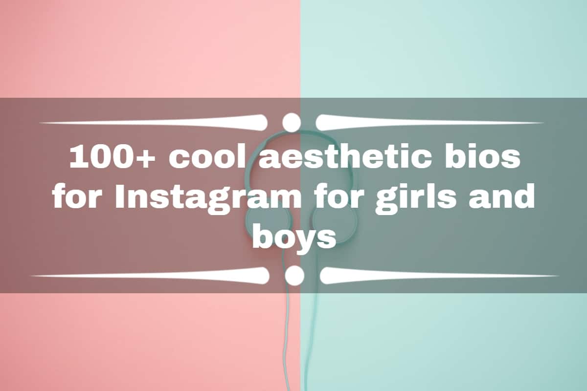 100+ cool aesthetic bios for Instagram for girls and boys - Tuko.co.ke