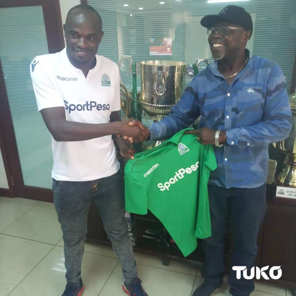 Legendary striker Dennis Oliech wants out at Gor Mahia