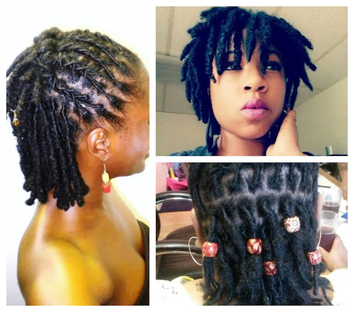 20 Cute and Creative Ideas for Short Faux Locs