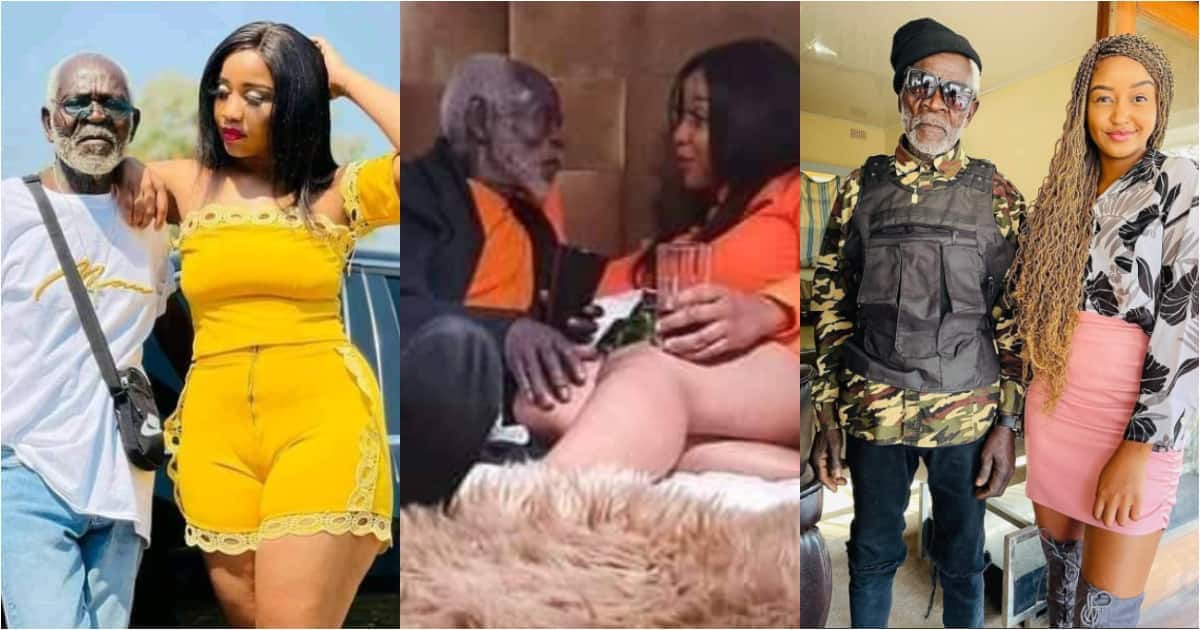 Lady Proudly Flaunts Her Old Lover In Bedroom Photos Insists Age Is Just Number Ke 