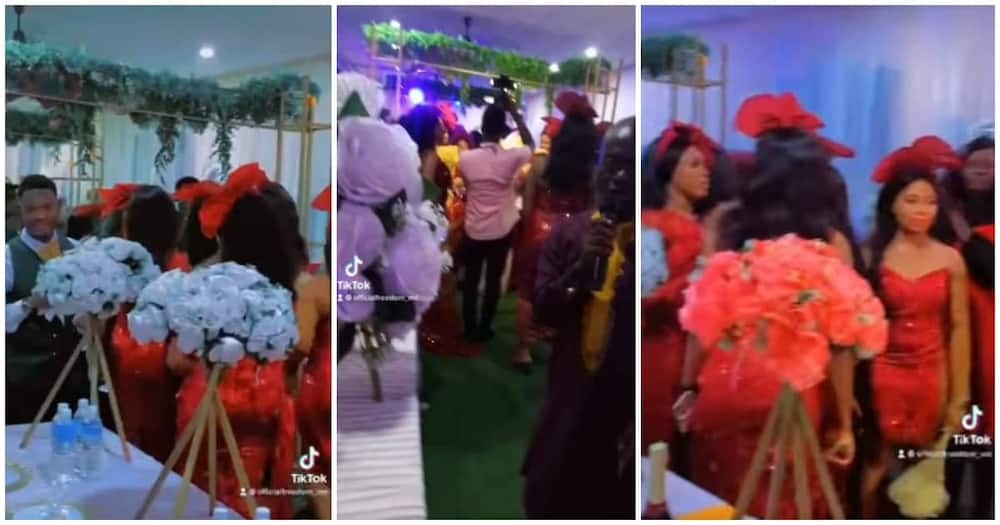 Deacon, stops DJ from playing secular music, Assemblies of God church, Umuahia, son's wedding.