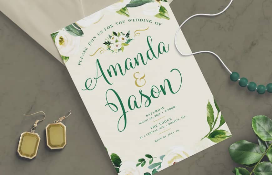 Whose name goes first on a wedding invitation?