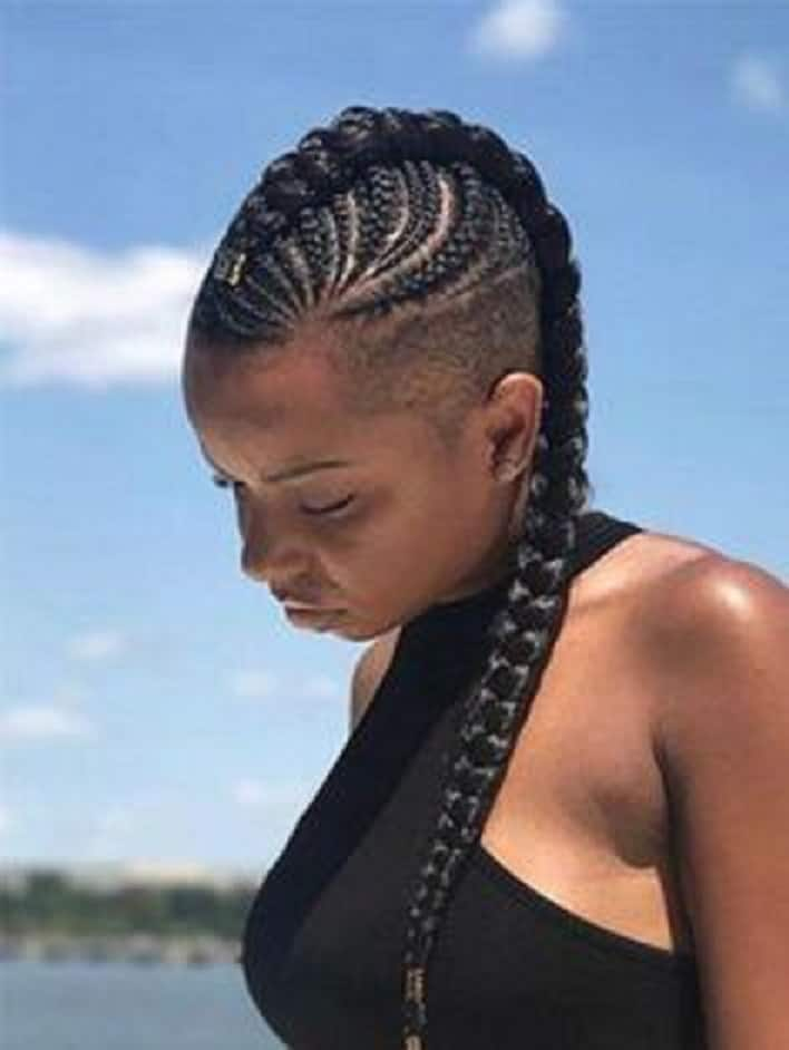 20 Cornrows With Shaved Sides Hairstyles That Are Stylish Ke