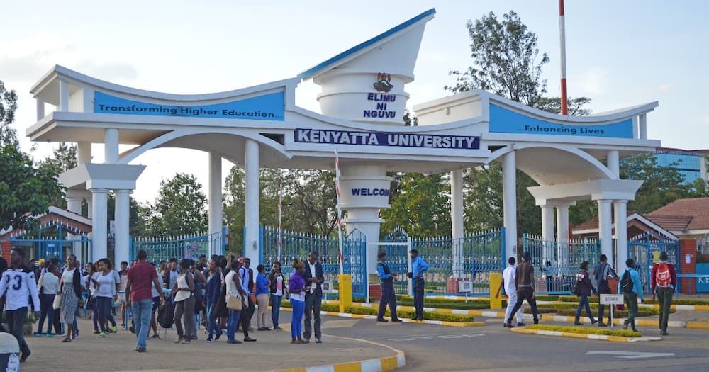 Kenyatta University entrance. Photo: Kenyatta University.