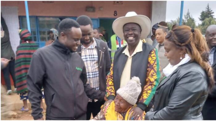 Kenya Decides: Rigathi Gachagua, Wife and Children Cast Their Vote in Mathira