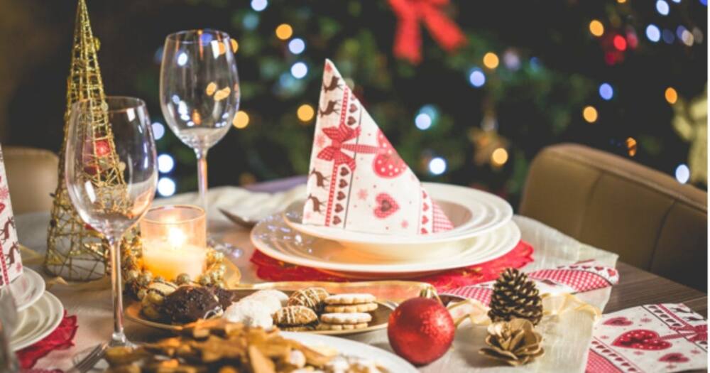 Food and drinks for Christmas. Photo: Coop Bank.