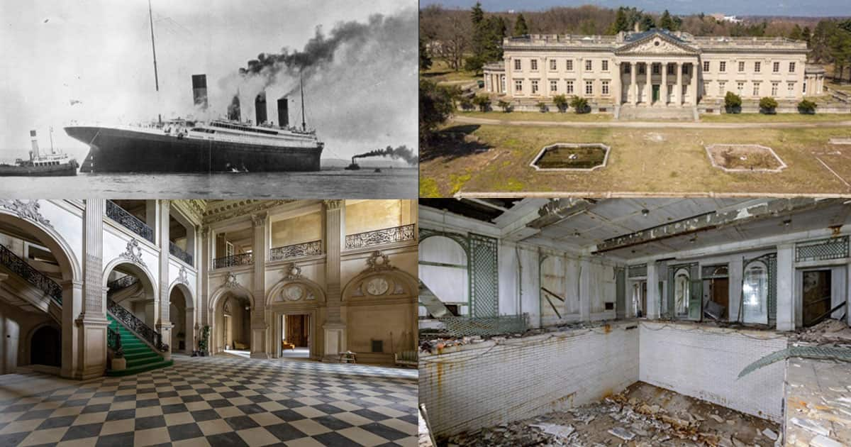 Inside The Titanic Owner’s Abandoned Mansion With 110 Rooms - Tuko.co.ke