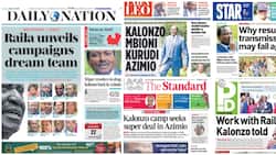 Kenyan Newspapers Review for May 24: Disquiet in Kenya Kwanza over William Ruto's campaigns for UDA aspirants