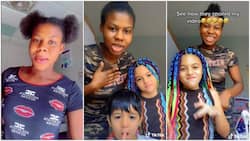 Young Lady Working as House Girl Abroad Dances in Employer’s House with Her Kids, Video Inspires Many