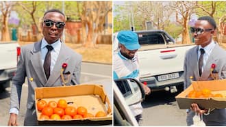 Photos of well-dressed fruit hawker impress netizens: "Presentation is important"